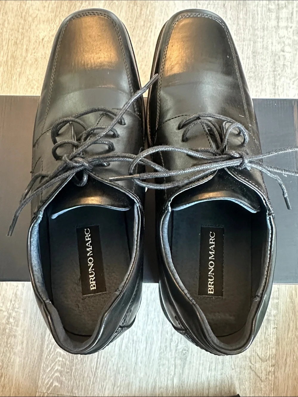 Bruno Marc Men's Square Toe Classic Business Dress Shoes